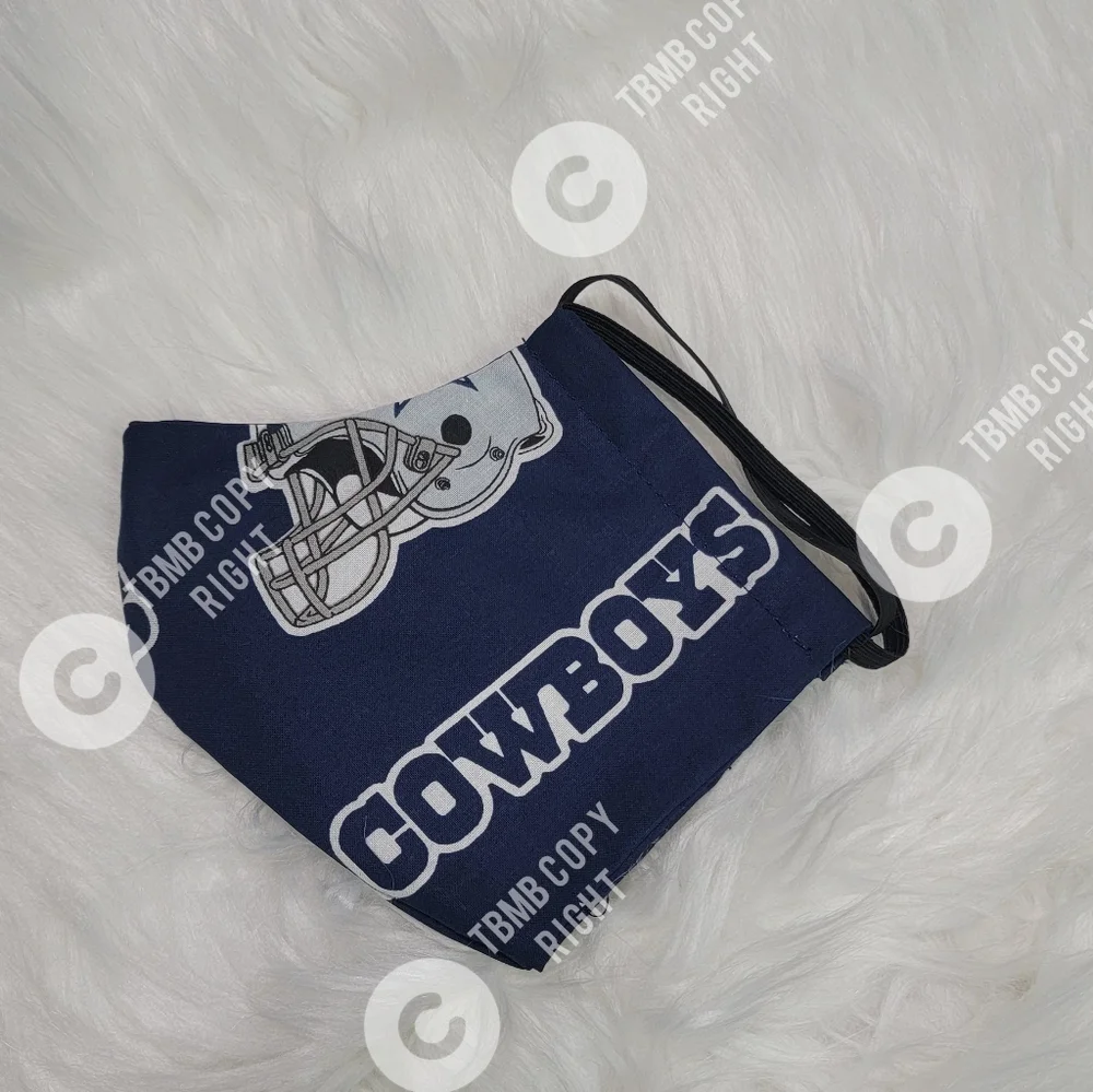 Dallas Cowboys Face Mask Child Size
